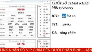 STL trong xổ số
